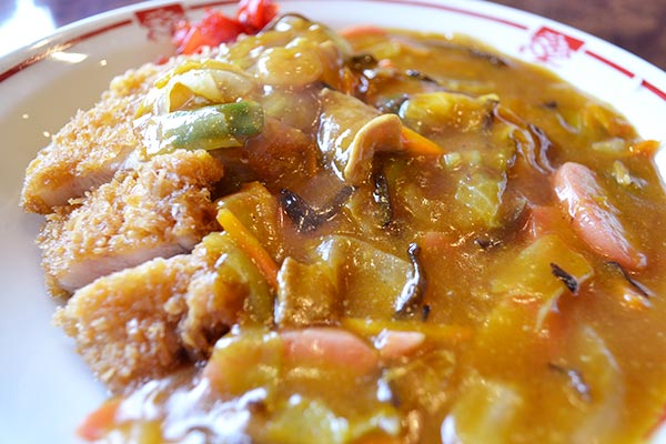 カツカレー丼